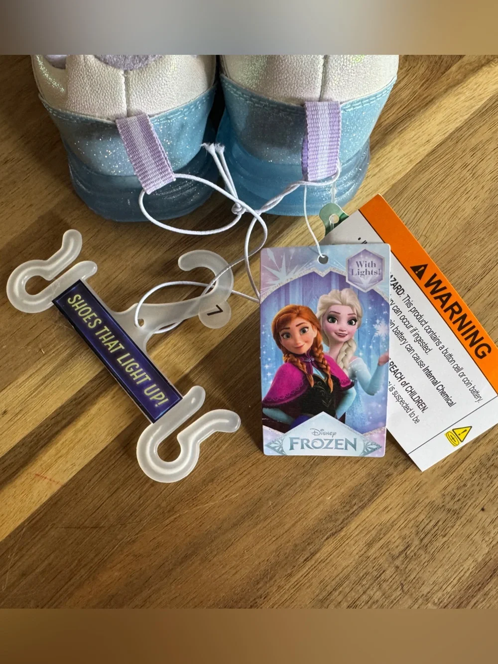 Disney Frozen Elsa and Anna Light-Up Sneakers